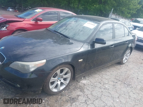 2007 BMW 5 Series 550i with VIN WBANB53527CP06400, listed as a IAAI auction lot 42130949 with 226,264 mi miles and . Bid and sale history available at DreamBid. Image 2.