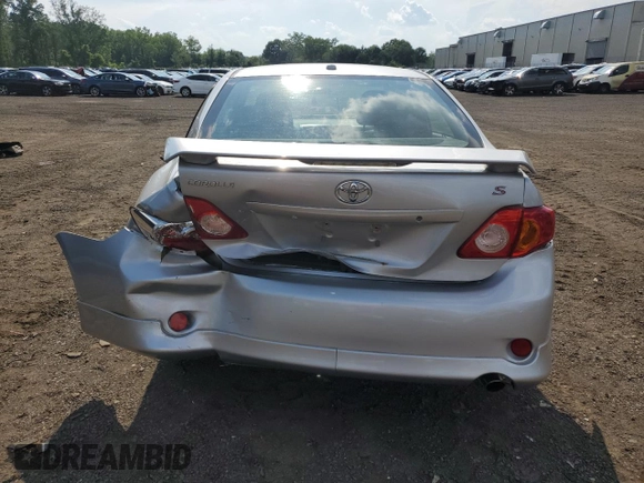 2010 Toyota Corolla with VIN 1NXBU4EE2AZ356688, listed as a Copart auction lot 63378525 with 122,630 mi miles and Salvage title. Bid and sale history available at DreamBid. Image 6.