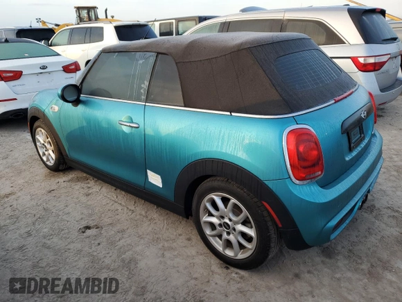 2017 MINI Convertible Cooper S z VIN WMWWG9C38H3A92775, wystawiony jako Copart lot #76286724 z przebiegiem Nie podano mil oraz Szkoda całkowita • Salvage title. Historia ofert i sprzedaży dostępna na DreamBid. Obrazek 2.