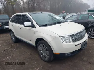 2008 Lincoln MKX with VIN 2LMDU88C78BJ01808, listed as a IAAI auction lot 41894415 with 129,912 mi miles. Bid and sale history available at carsss.com. Image 1.