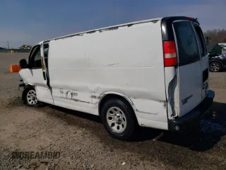 2010 Chevrolet Express Cargo Van with VIN 1GCUGADX0A1100654, listed as a Copart auction lot 47570865 with 0 mi miles and Salvage Title. Bid and sale history available at carsss.com. Image 2.
