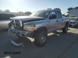 2006 Dodge Ram 2500 SLT with VIN 3D7KS28C06G104883, listed as a Copart auction lot 72413804 with 272,622 mi miles and Salvage Title. Bid and sale history available at carsss.com. Image 1.