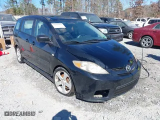 2006 Mazda Mazda5 Sport with VIN JM1CR29L960112932, listed as a IAAI auction lot 41693479 with 197,012 mi miles. Bid and sale history available at carsss.com. Image 1.
