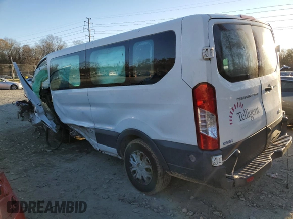 2017 Ford Transit XL with VIN 1FBZX2ZM5HKA93932, listed as a Copart auction lot 83963914 with Not provided miles and Salvage title. Bid and sale history available at DreamBid. Image 2.
