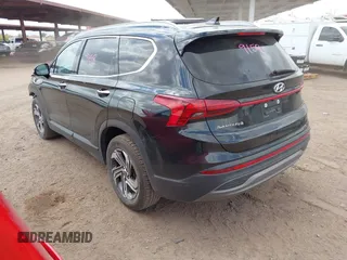 2023 Hyundai Santa Fe SEL with VIN 5NMS24AJ7PH563090, listed as a IAAI auction lot 42218343 with 52,076 mi miles and . Bid and sale history available at DreamBid. Image 3.
