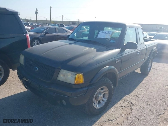 2003 Ford Ranger XL with VIN 1FTYR14V13PA96589, listed as a IAAI auction lot 40048636 with 377,881 mi miles. Bid and sale history available at carsss.com. Image 2.