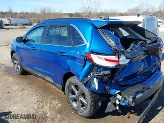 2022 Ford Edge SEL with VIN 2FMPK4J94NBA11386, listed as a IAAI auction lot 41694534 with 75,970 mi miles. Bid and sale history available at carsss.com. Image 3.
