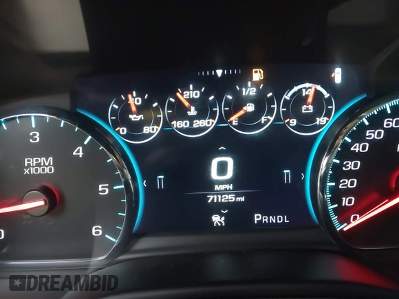 2020 GMC Yukon Denali with VIN 1GKS2CKJ5LR129592, listed as a IAAI auction lot 39806304 with 71,125 mi miles. Bid and sale history available at carsss.com. Image 7.