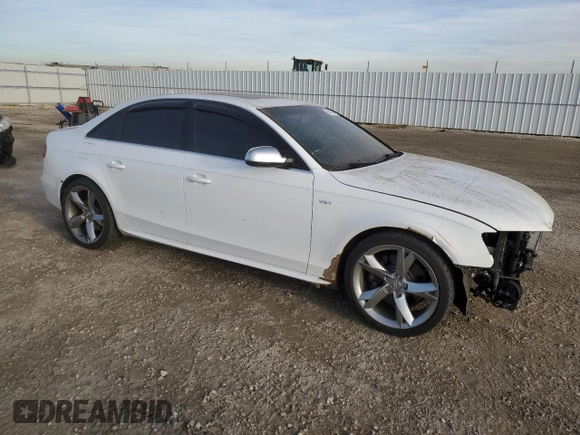 2012 Audi S4 Progressiv plus with VIN WAUDGCFL0CA025329, listed as a Copart auction lot 79630104 with 113,071 mi miles and Salvage Title. Bid and sale history available at carsss.com. Image 4.