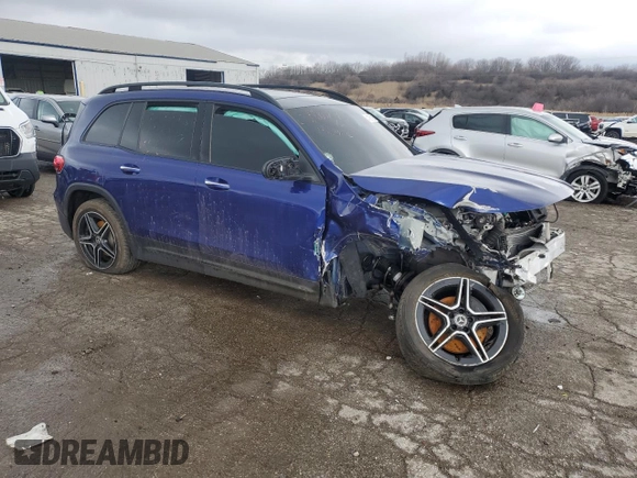 2020 Mercedes-Benz GLB 250 z VIN W1N4M4GB7LW024486, wystawiony jako Copart lot #47861595 z przebiegiem Nie podano mil oraz Tytuł czysty. Historia ofert i sprzedaży dostępna na DreamBid. Obrazek 4.