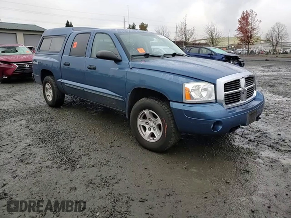 2005 Dodge Dakota Laramie with VIN 1D7HW58N35S225612, listed as a Copart auction lot 83990174 with Not Provided miles and Salvage Title. Bid and sale history available at DreamBid. Image 10.