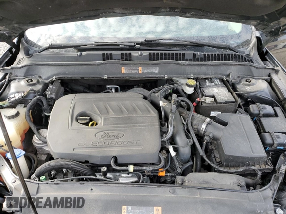 2017 Ford Fusion SE with VIN 3FA6P0HD1HR362773, listed as a Copart auction lot 53463595 with 112,277 mi miles and Salvage title. Bid and sale history available at DreamBid. Image 11.