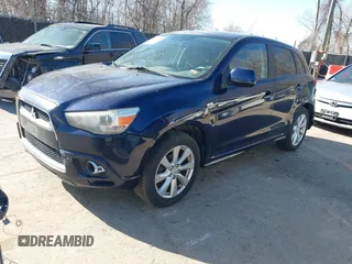 2012 Mitsubishi Outlander Sport SE with VIN JA4AR4AU2CZ004533, listed as a IAAI auction lot 41822155 with 227,478 mi miles. Bid and sale history available at carsss.com. Image 2.