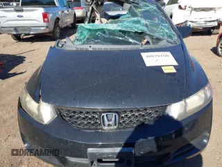 2011 Honda Civic Cpe LX with VIN 2HGFG1B60BH516971, listed as a IAAI auction lot 40828160 with 1 mi miles. Bid and sale history available at carsss.com. Image 10.