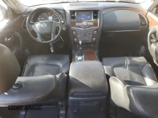 2020 Nissan Armada SL with VIN JN8AY2NCXL9619950, listed as a Copart auction lot 87454064 with 112,086 mi miles and Salvage Title. Bid and sale history available at carsss.com. Image 8.