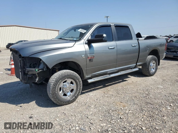 2010 Dodge Ram 2500 SLT with VIN 3D7UT2CL9AG127004, listed as a Copart auction lot 75302034 with 198,565 mi miles and Salvage Title. Bid and sale history available at carsss.com. Image 1.
