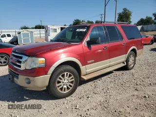 2008 Ford Expedition EL Eddie Bauer with VIN 1FMFK175X8LA49840, listed as a Copart auction lot 73827194 with 147,783 mi miles and Salvage Title. Bid and sale history available at carsss.com. Image 1.