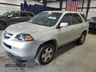 2005 Acura MDX with VIN 2HNYD18205H512521, listed as a Copart auction lot 43336205 with 264,949 mi miles and Salvage Title. Bid and sale history available at carsss.com. Image 1.