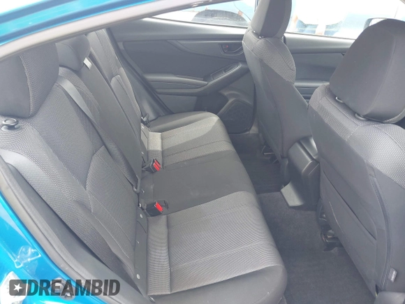 2021 Subaru Impreza with VIN 4S3GKAB6XM3607348, listed as a IAAI auction lot 42554219 with 38,722 mi miles and . Bid and sale history available at DreamBid. Image 8.