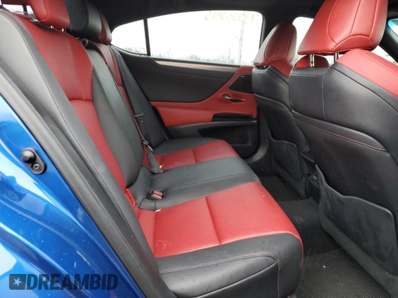 2022 Lexus ES 350 F Sport with VIN 58AGZ1B13NU121755, listed as a Copart auction lot 43086845 with 48,490 mi miles and Salvage title. Bid and sale history available at DreamBid. Image 10.