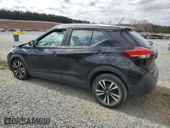 2020 Nissan Kicks SV with VIN 3N1CP5CV0LL529455, listed as a Copart auction lot 47615065 with 88,605 mi miles and Salvage Title. Bid and sale history available at DreamBid. Image 2.