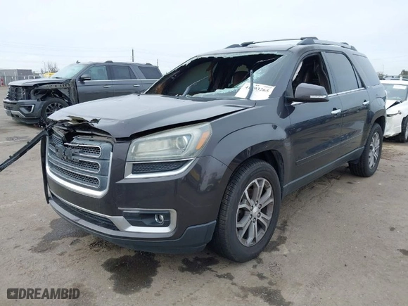2016 GMC Acadia SLT with VIN 1GKKVRKDXGJ162807, listed as a IAAI auction lot 41593265 with 1 mi miles. Bid and sale history available at carsss.com. Image 2.