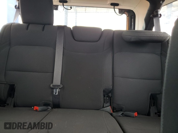 2022 Jeep Wrangler Unlimited Willys with VIN 1C4HJXDN8NW241324, listed as a Copart auction lot 49403795 with 25,727 mi miles and Salvage Title. Bid and sale history available at DreamBid. Image 10.