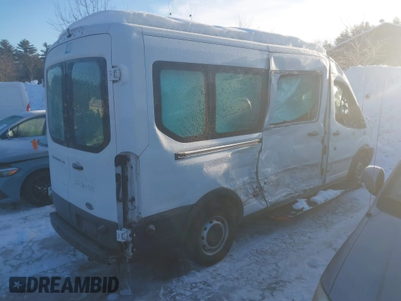 2019 Ford Transit XL with VIN 1FDZX2CM4KKB42724, listed as a IAAI auction lot 41589339 with 69,061 mi miles and . Bid and sale history available at DreamBid. Image 4.