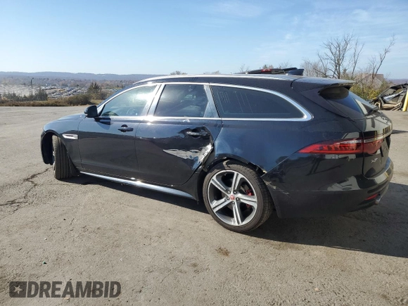2018 Jaguar XF with VIN SAJBP2FVXJCY65191, listed as a Copart auction lot 78818864 with 60,067 mi miles and Salvage Title. Bid and sale history available at DreamBid. Image 2.