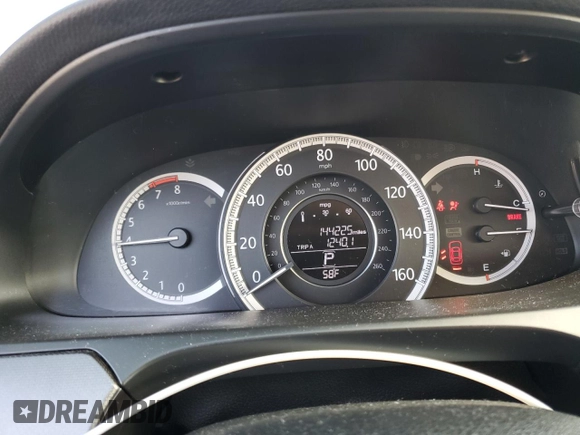 2015 Honda Accord LX with VIN 1HGCR2F3XFA161010, listed as a Copart auction lot 44374815 with 144,225 mi miles and Salvage Title. Bid and sale history available at carsss.com. Image 9.