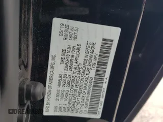 2019 Honda CR-V EX with VIN 5J6RW1H58KA034092, listed as a Copart auction lot 51264135 with 15,804 mi miles and Salvage Title. Bid and sale history available at DreamBid. Image 13.