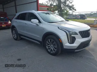 2020 Cadillac XT4 FWD Premium Luxury with VIN 1GYFZCR44LF060642, listed as a IAAI auction lot 41624689 with 37,901 mi miles. Bid and sale history available at carsss.com. Image 1.