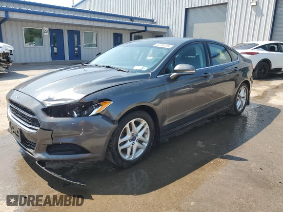 2015 Ford Fusion SE with VIN 3FA6P0HD6FR272418, listed as a Copart auction lot 60294105 with 128,916 mi miles and Salvage title. Bid and sale history available at DreamBid. Image 1.