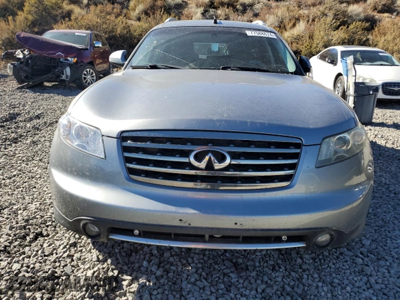 2008 Infiniti FX35 with VIN JNRAS08W58X200673, listed as a Copart auction lot 77588674 with 121,266 mi miles and Salvage Title. Bid and sale history available at carsss.com. Image 5.