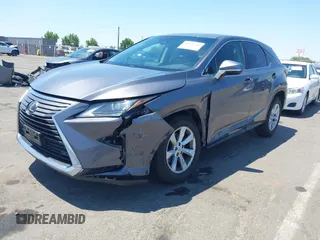 2017 Lexus RX 350 with VIN 2T2ZZMCA1HC072458, listed as a IAAI auction lot 42648762 with 133,291 mi miles and . Bid and sale history available at DreamBid. Image 2.