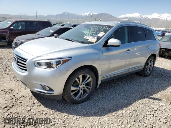 2014 Infiniti QX60 with VIN 5N1AL0MM6EC548126, listed as a Copart auction lot 52771335 with 166,479 mi miles and Clean Title. Bid and sale history available at DreamBid. Image 1.
