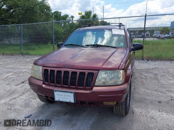 2000 Jeep Grand Cherokee Laredo with VIN 1J4G258S4YC381030, listed as a IAAI auction lot 42541918 with 306,934 mi miles and . Bid and sale history available at DreamBid. Image 6.