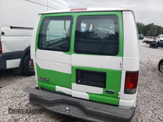 2007 Ford Econoline Passenger XL with VIN 1FMNE11L47DA02354, listed as a Copart auction lot 58612494 with 83,638 mi miles and Salvage Title. Bid and sale history available at DreamBid. Image 6.