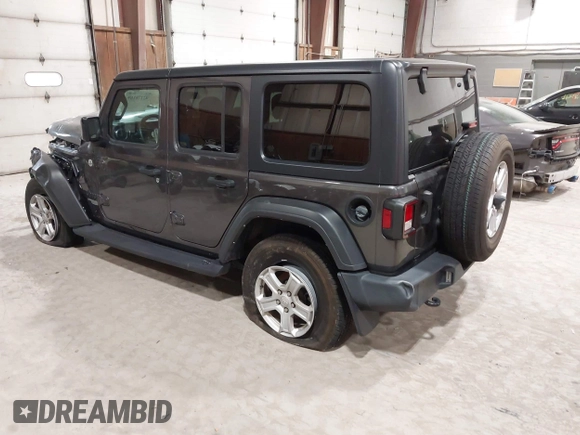 2021 Jeep Wrangler Unlimited Sport S с VIN 1C4HJXDN2MW701625, выставлен на аукционе IAAI как лот 42278169 с пробегом 11 229 миль миль и . История ставок и продаж доступна на DreamBid. Изображение 3.