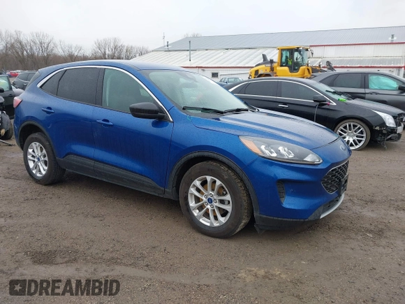 2022 Ford Escape SE with VIN 1FMCU9G69NUB89288, listed as a IAAI auction lot 41879715 with 40,737 mi miles and . Bid and sale history available at carsss.com. Image 1.