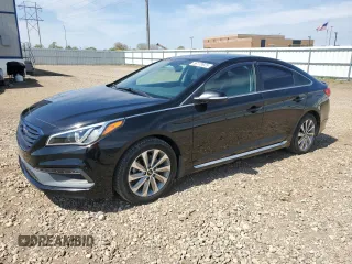 2017 Hyundai Sonata Sport with VIN 5NPE34AF7HH460259, listed as a Copart auction lot 56173925 with 86,840 mi miles and Salvage Title. Bid and sale history available at DreamBid. Image 1.