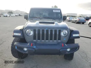 2020 Jeep Wrangler Unlimited Rubicon with VIN 1C4HJXFN9LW156972, listed as a Copart auction lot 50666195 with 13,834 mi miles and Salvage title. Bid and sale history available at DreamBid. Image 5.
