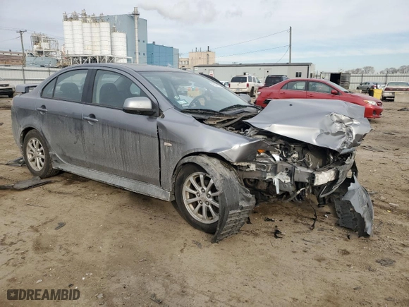 2012 Mitsubishi Lancer ES with VIN JA32U2FU1CU028338, listed as a Copart auction lot 43046975 with 69961 miles and Salvage Title. Bid and sale history available at carsss.com. Image 4.