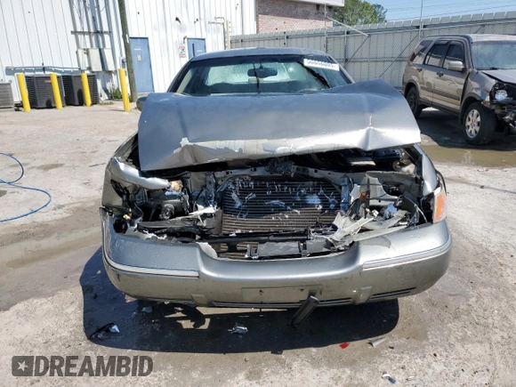 2001 Mercury Grand Marquis LS with VIN 2MEFM75W31X612800, listed as a Copart auction lot 50886005 with 58,400 mi miles and Salvage Title. Bid and sale history available at DreamBid. Image 5.