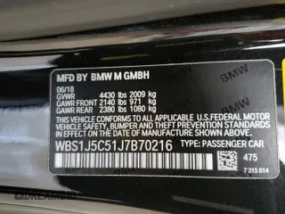 2018 BMW M2 z VIN WBS1J5C51J7B70216, wystawiony jako Copart lot #54983755 z przebiegiem 80 398 mil mil oraz Tytuł czysty. Historia ofert i sprzedaży dostępna na DreamBid. Obrazek 12.