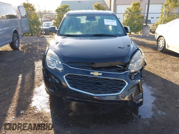 2017 Chevrolet Equinox LS with VIN 2GNALBEK9H1609984, listed as a IAAI auction lot 41804984 with 266,301 mi miles and . Bid and sale history available at carsss.com. Image 6.