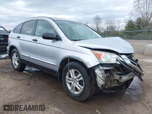 2010 Honda CR-V EX with VIN 5J6RE4H50AL094522, listed as a IAAI auction lot 42038638 with 246,375 mi miles. Bid and sale history available at carsss.com. Image 1.