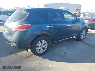 2011 Nissan Murano LE with VIN JN8AZ1MW7BW180502, listed as a IAAI auction lot 42012620 with 169,794 mi miles. Bid and sale history available at carsss.com. Image 4.