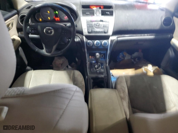2011 Mazda Mazda6 i Touring with VIN 1YVHZ8CH7B5M30455, listed as a Copart auction lot 42306235 with 183,202 mi miles and Salvage Title. Bid and sale history available at carsss.com. Image 8.