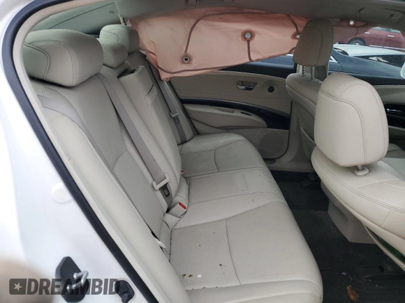 2015 Acura RLX Tech Pkg with VIN JH4KC1F54FC000596, listed as a Copart auction lot 84196324 with 0 mi miles and Salvage Title. Bid and sale history available at carsss.com. Image 10.